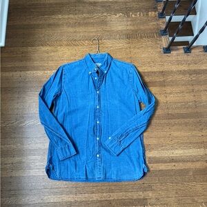Men's Blue Denim Shirt